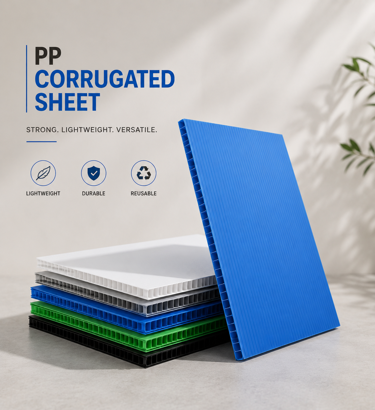  PP Corrugated Sheet