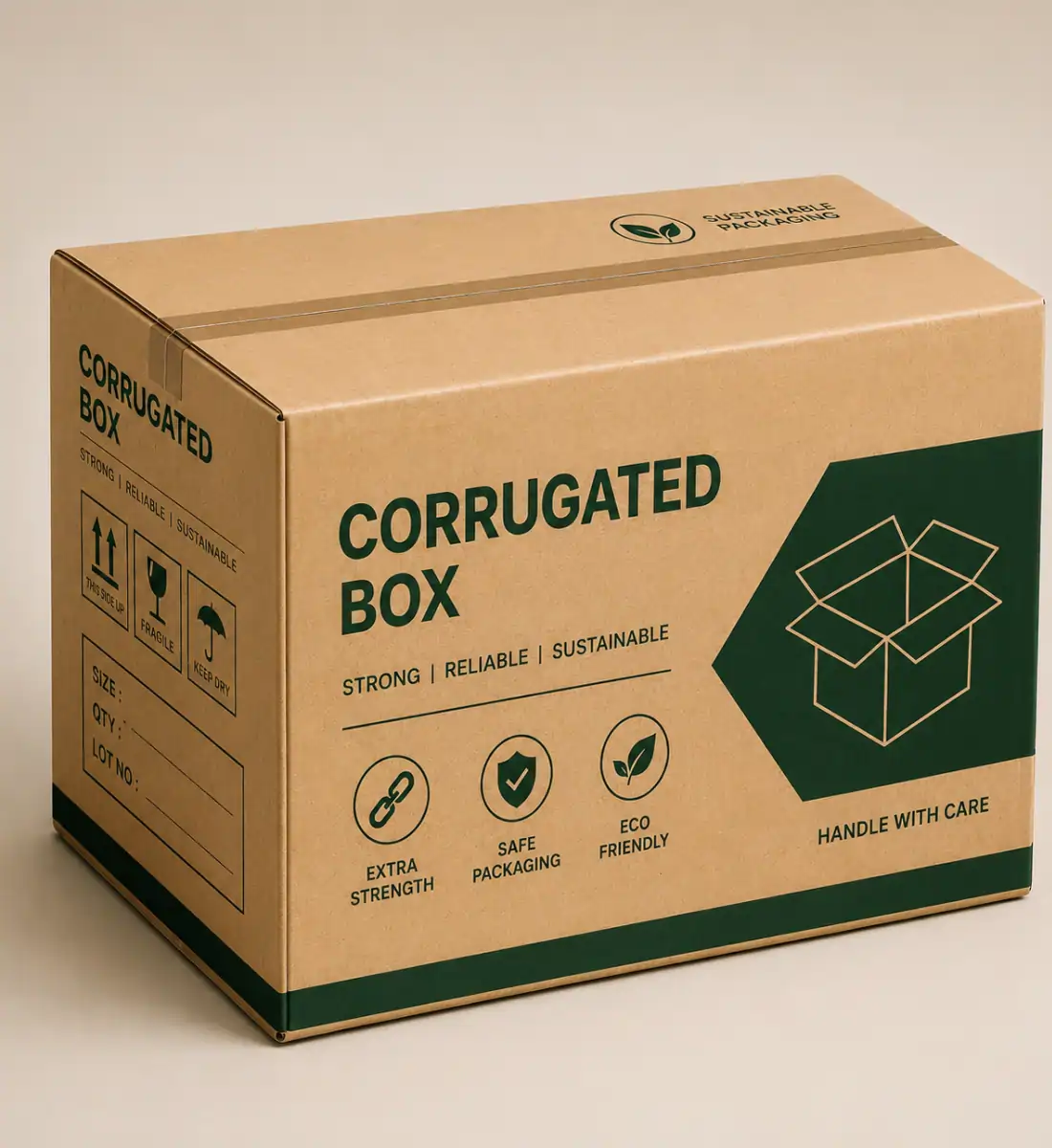 Corrugated box 