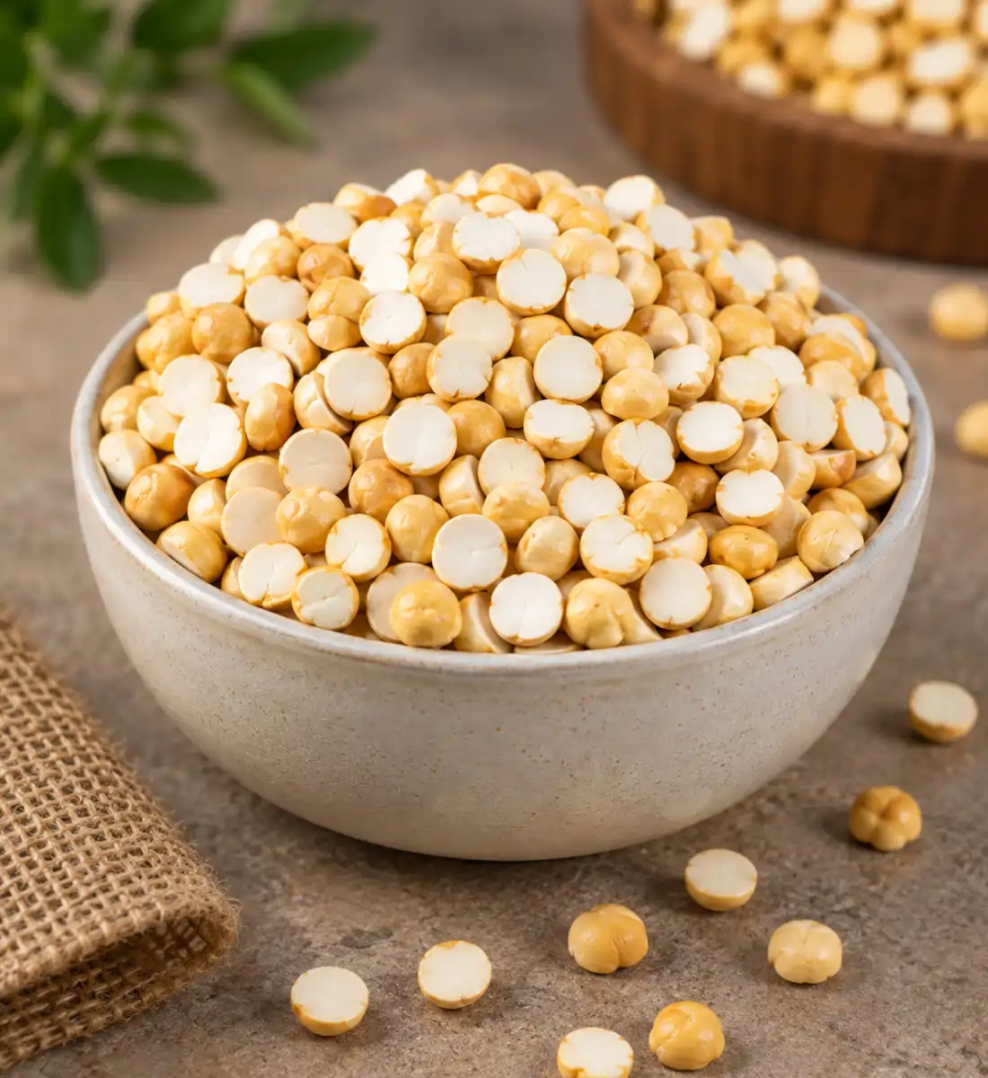 Split Roasted Bengal Gram (Chickpeas)